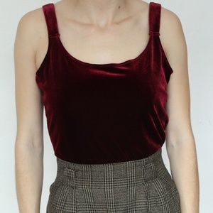90s Velvet Ann Taylor Tank Top